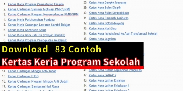 download kertas kerja program asrama download kertas kerja program asrama